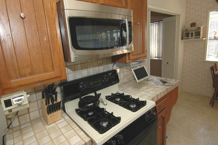 Gourmet Central here... kind of like a command center...