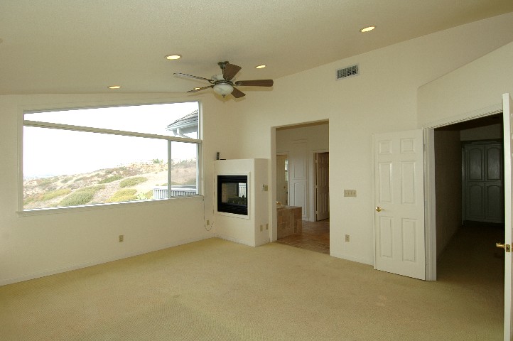Panoramic View Master Suite... with See Through Fireplace...