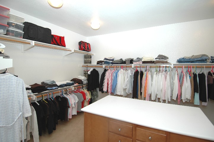 These two closets are bigger than my first appartment....