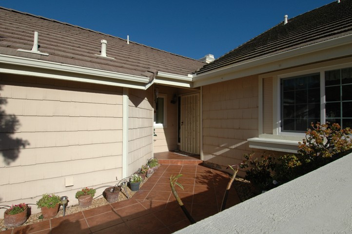 San Diego Golf Course Home with Courtyard Entry