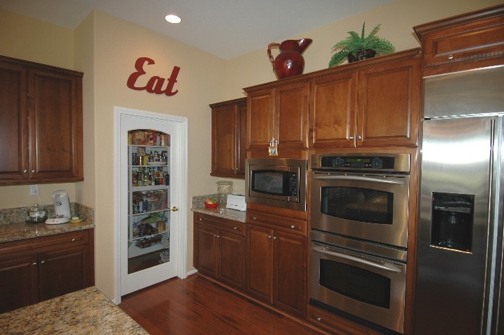 This is a really cool Walk In Pantry... get ready to cook...