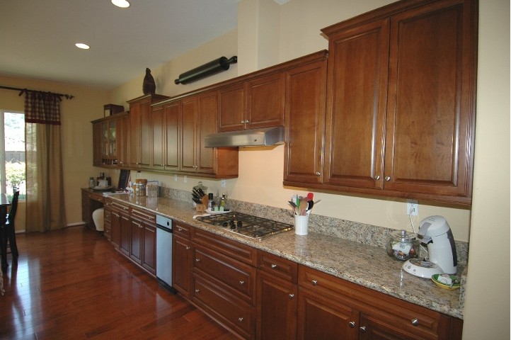 Miles of Cabinets... and Acres of Slab Granite...