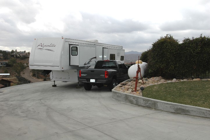 Spectacular RV Parking with 50 Amp Service... and dump station...