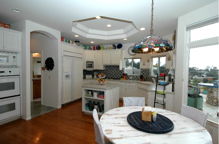 Behind the Kitchen... Guest Bath for Pool... Laundry room... and Pantry