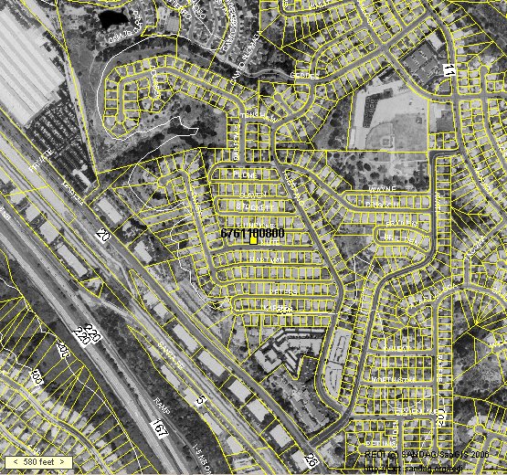 Bay Ho Area... with Harbor View Heights Centered... and subject Highlighted..