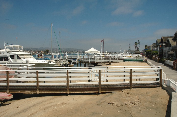 One Short Block to the Ferry... and the Pavillion beyond