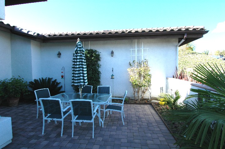 Romantic Courtyard Entry...