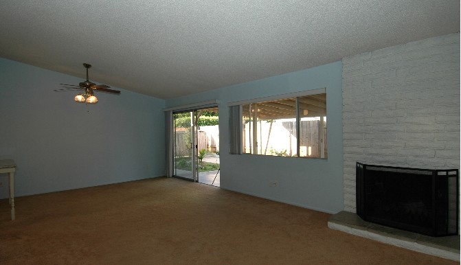 Spacious Vaulted Ceiling Dining Room and Living Room...