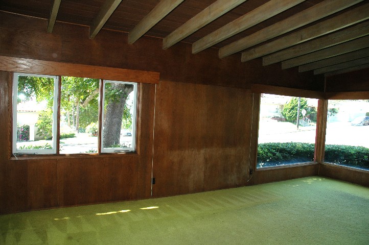 Usonian Living Room... the heart of the family... creating warmth and serenity...