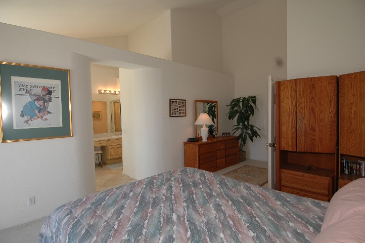 A peek of the romantic Master Suite Bath...