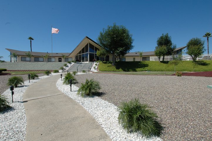 Spectacular Clubhouse at this San Marcos Mobile Home for Sale