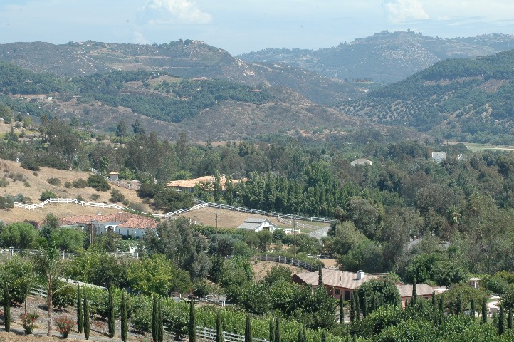 Southeast views... over neighboring Saratoga Estates