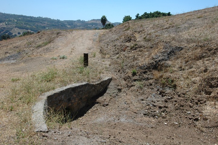 Quait bridge... excellent drainage control... and well # 2