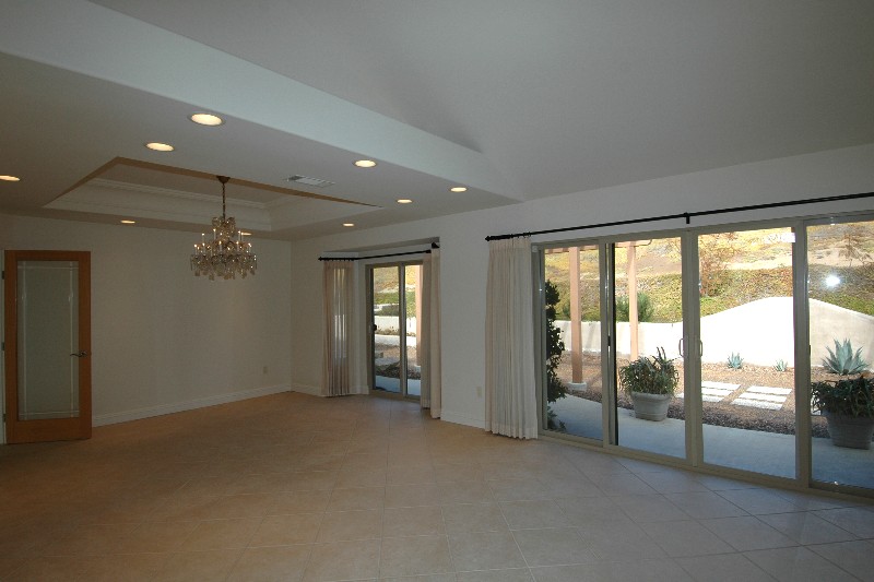 Totally Private Formal Living and Dining area...