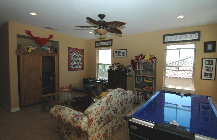 The second Family Room... the Up Stairs Loft... with view Balcony...