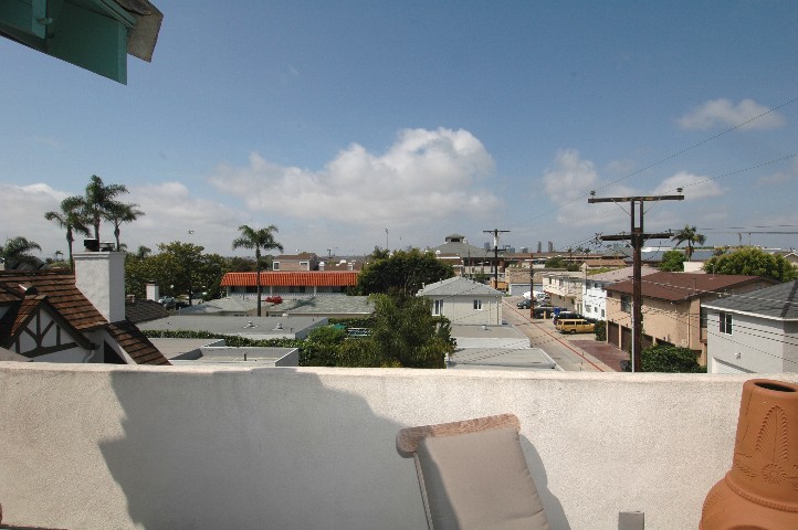 Up on the roof.... your private patio awaits...