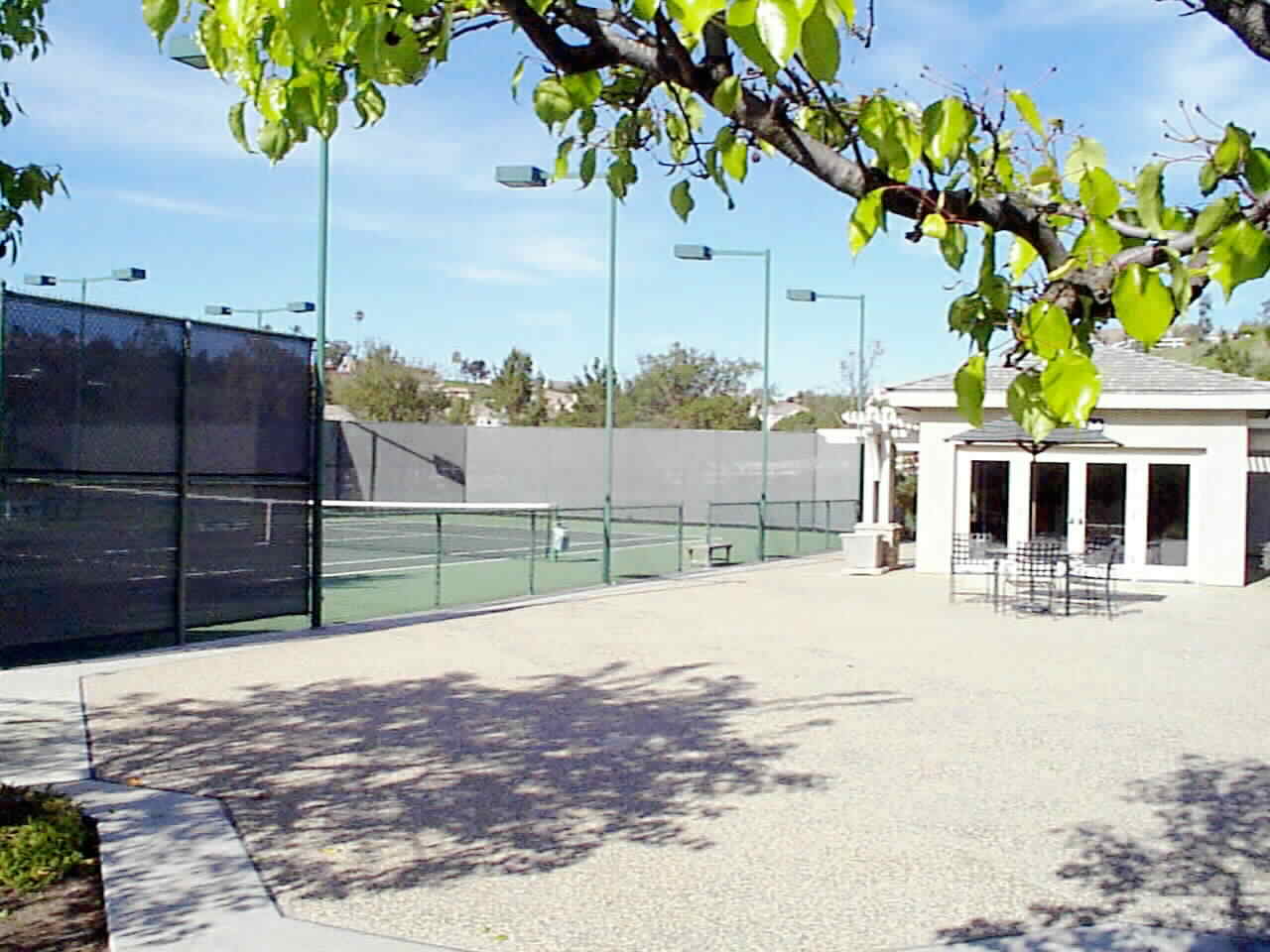 Perfectly Maintained Community Tennis Center
