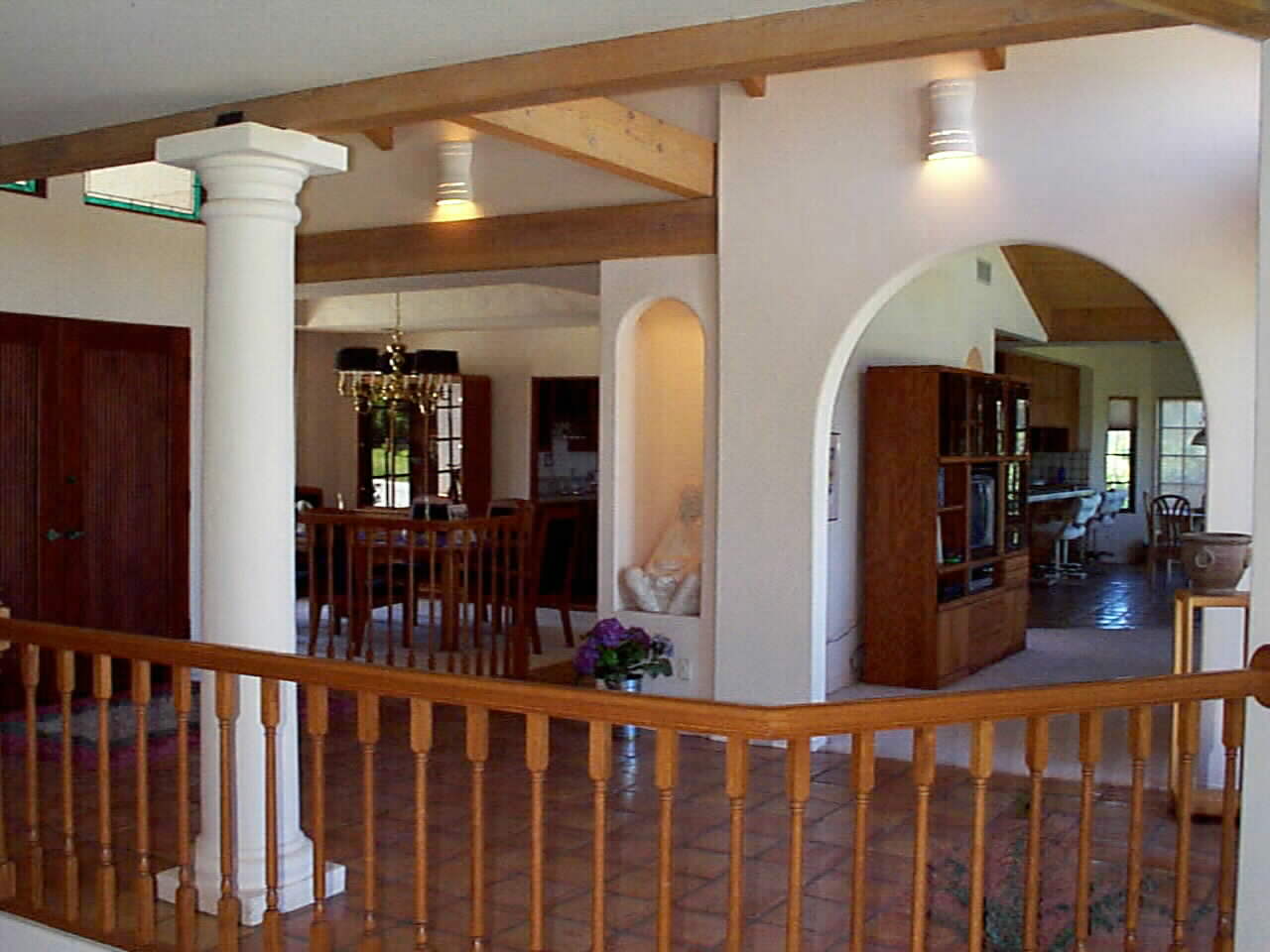 Elegant, Gracious, open Entry Foyer