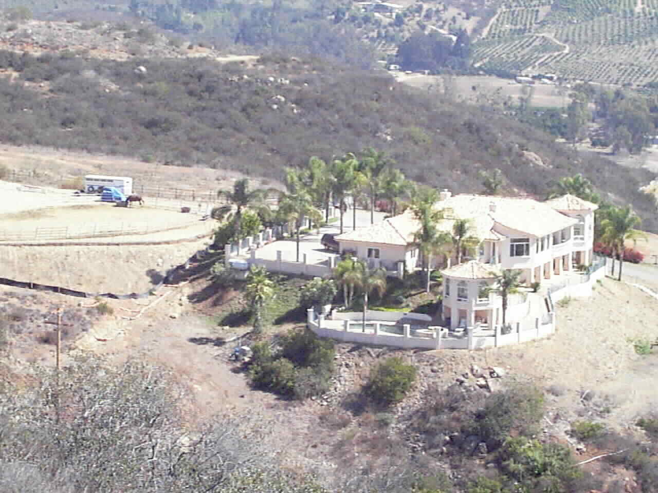 Ocean View Mt. Top Custom Estate with Flat Useable Space for Horses