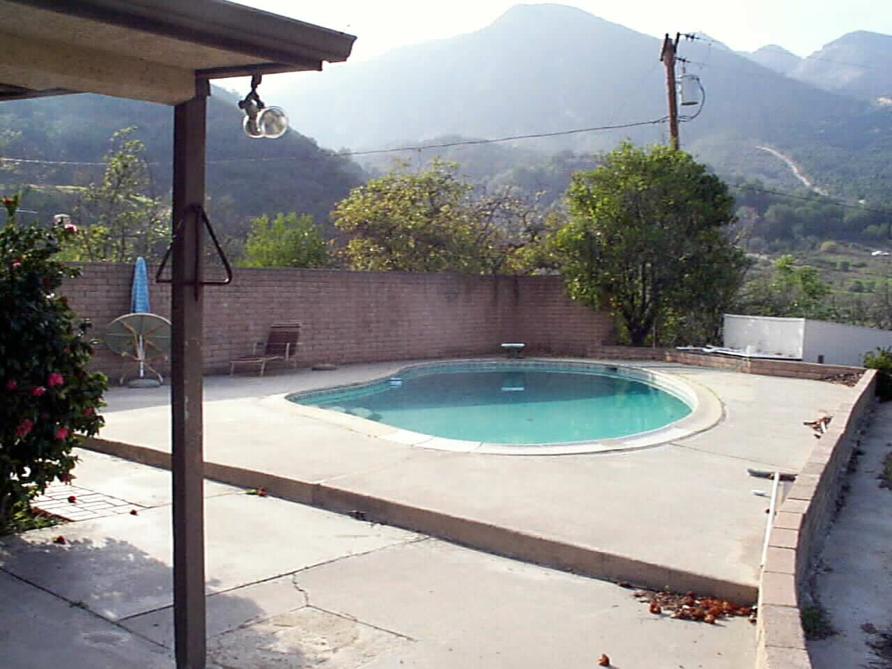 Make all the noise you want around this pool.. the neighbors will never hear it !