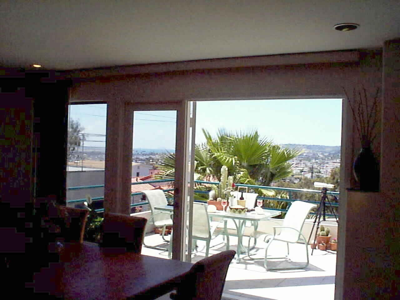 Sit Down View from Dining Room and one of Four View Decks