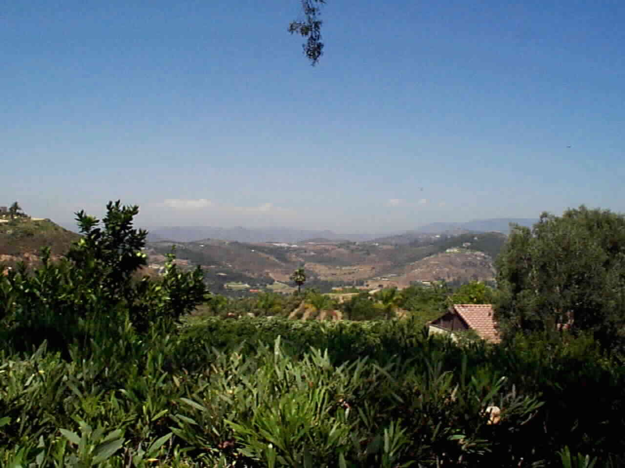 North View of Fallbrook, Mt. Palomar, Mt. San Jacinto, San Gabriel Mountains, and Winter Snow Capped Vistas