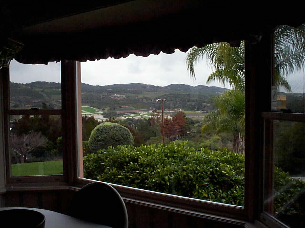 Breakfast nook view of Bonsall's Brookside Farms West