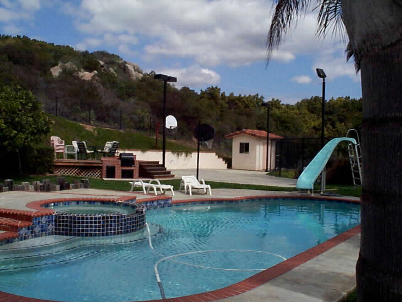 Bonsall back yard and Play Space