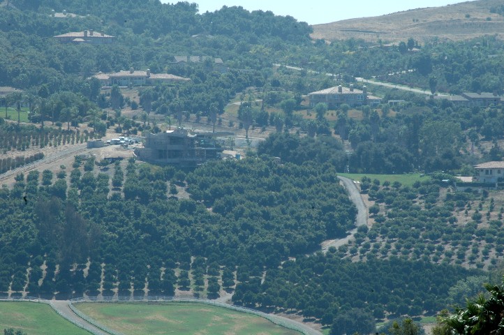 Moody Creek Farm... the new residence under construction...