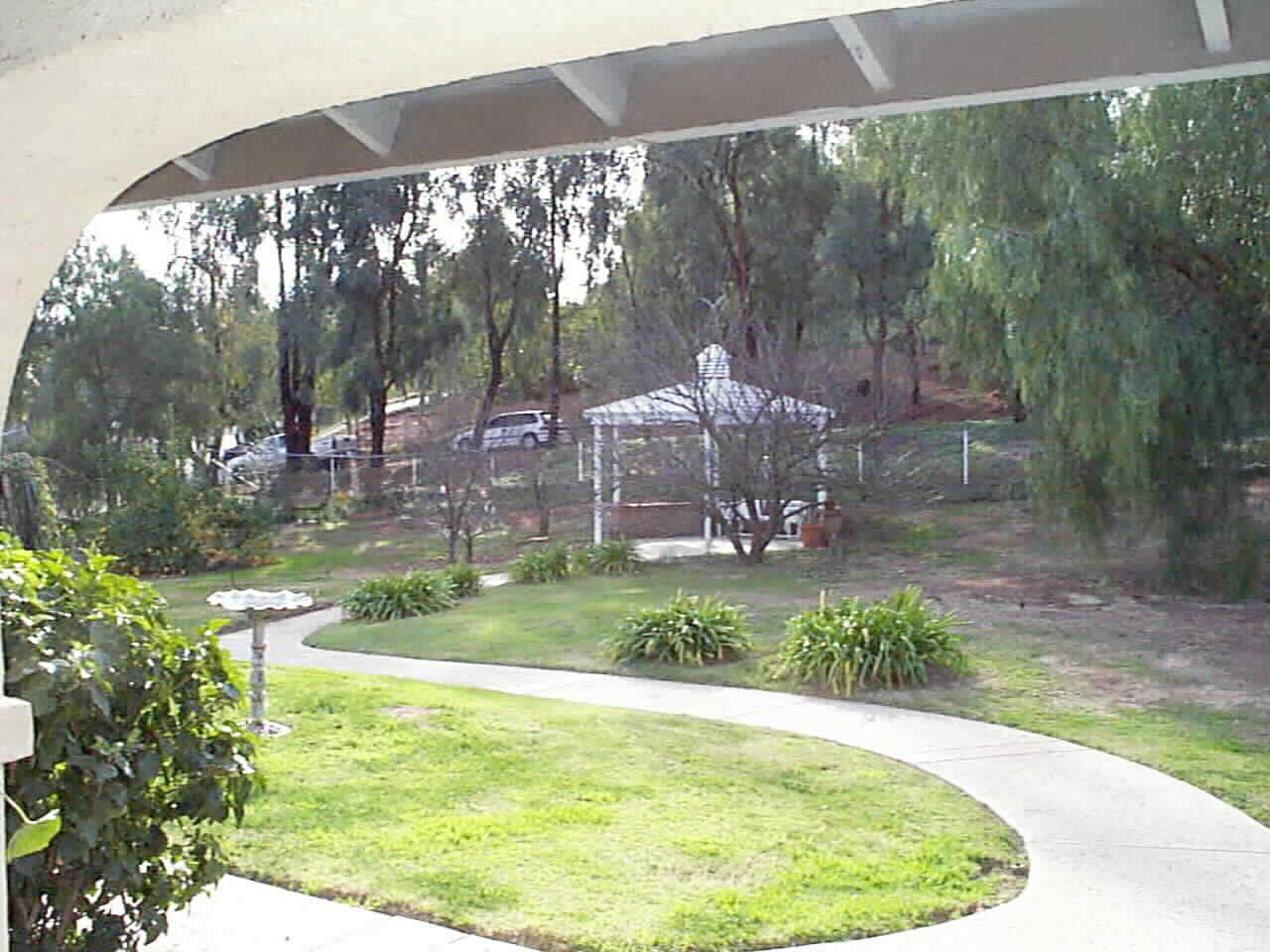 Serenity and Solitude in the Romantic Garden Gazebo