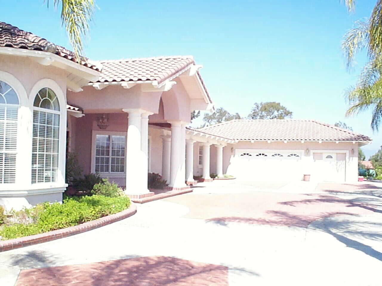 Classic Columned Portico Entry to Paradise