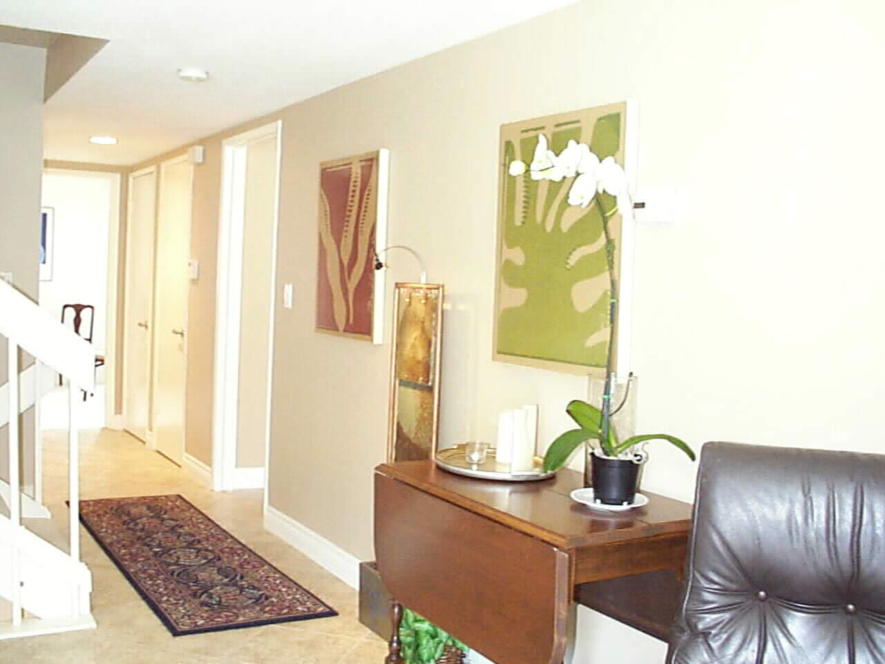 Warm Inviting... Designer Entry Foyer