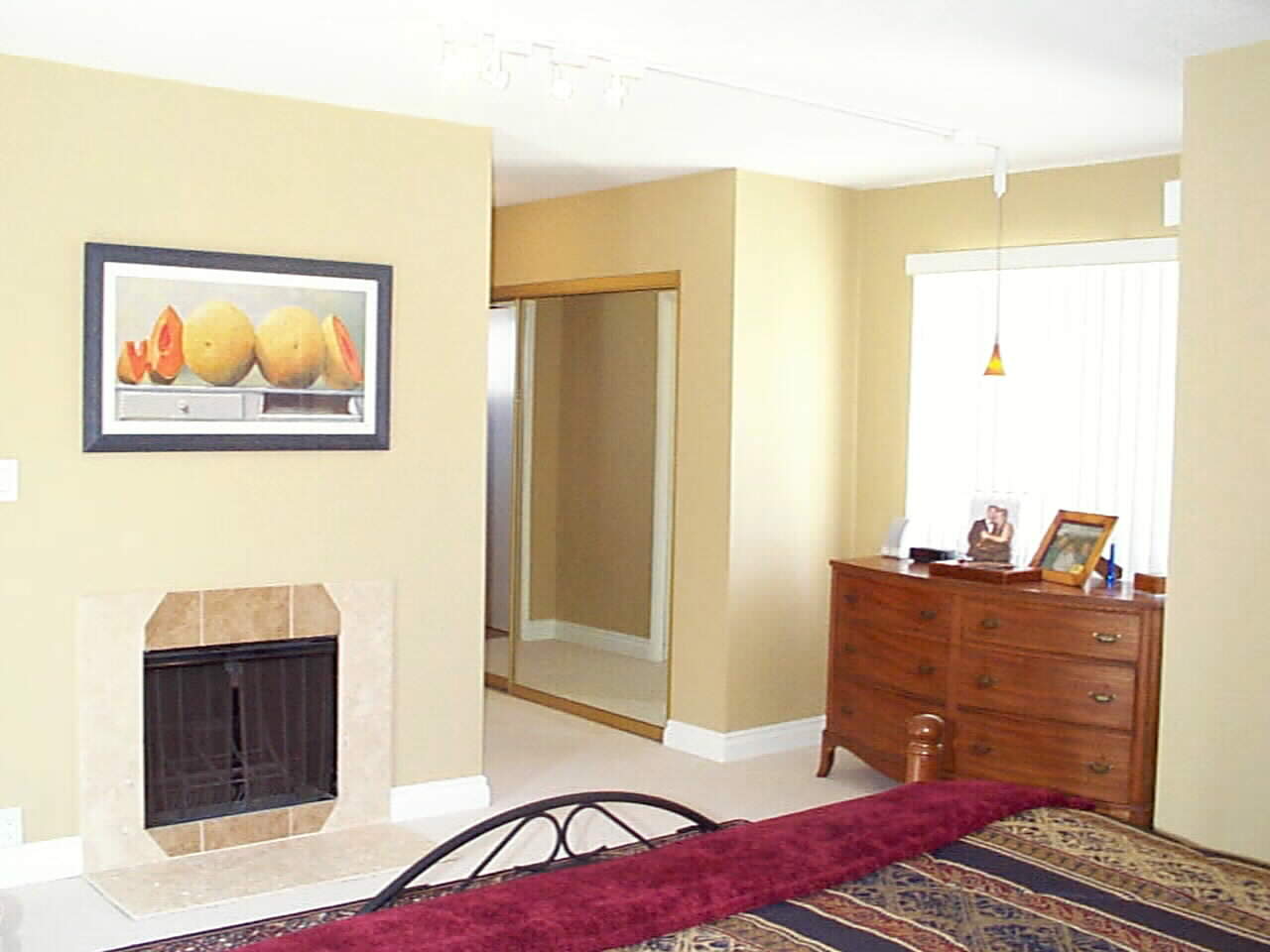 Second Romantic Fireplace in Elegant Master Suite