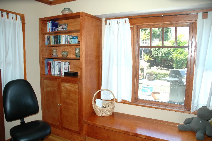 New Wall... correct period window and built-ins